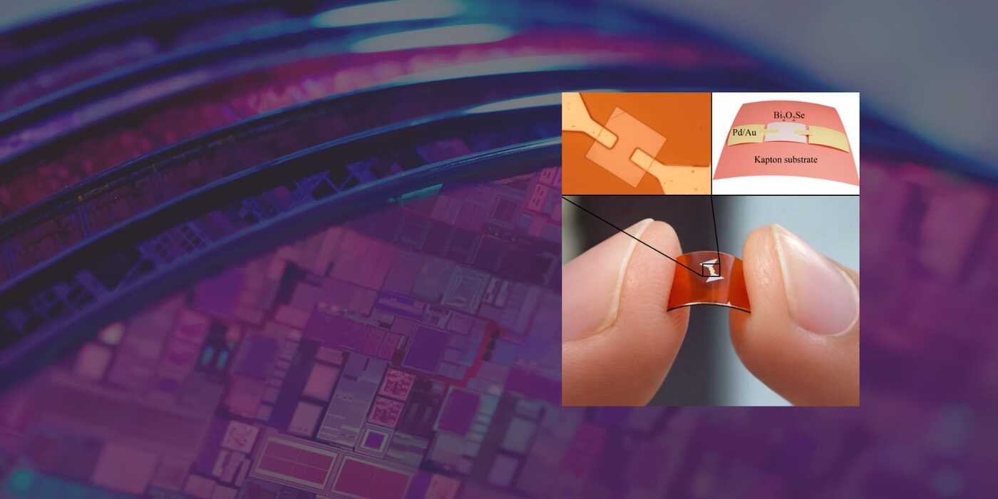 Flexible electronics: Atom-thin materials for future devices