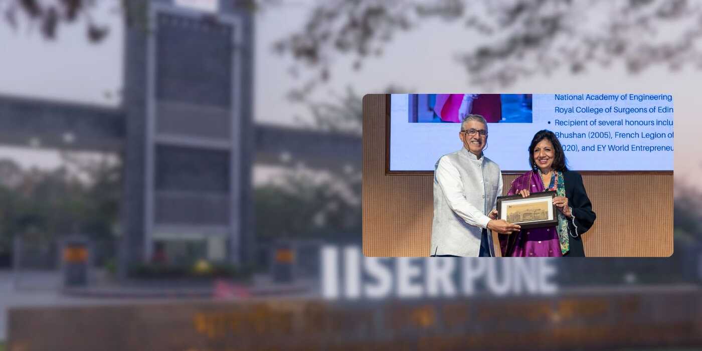 Bridging Science and Enterprise: Kiran Mazumdar-Shaw's visit to IISER Pune