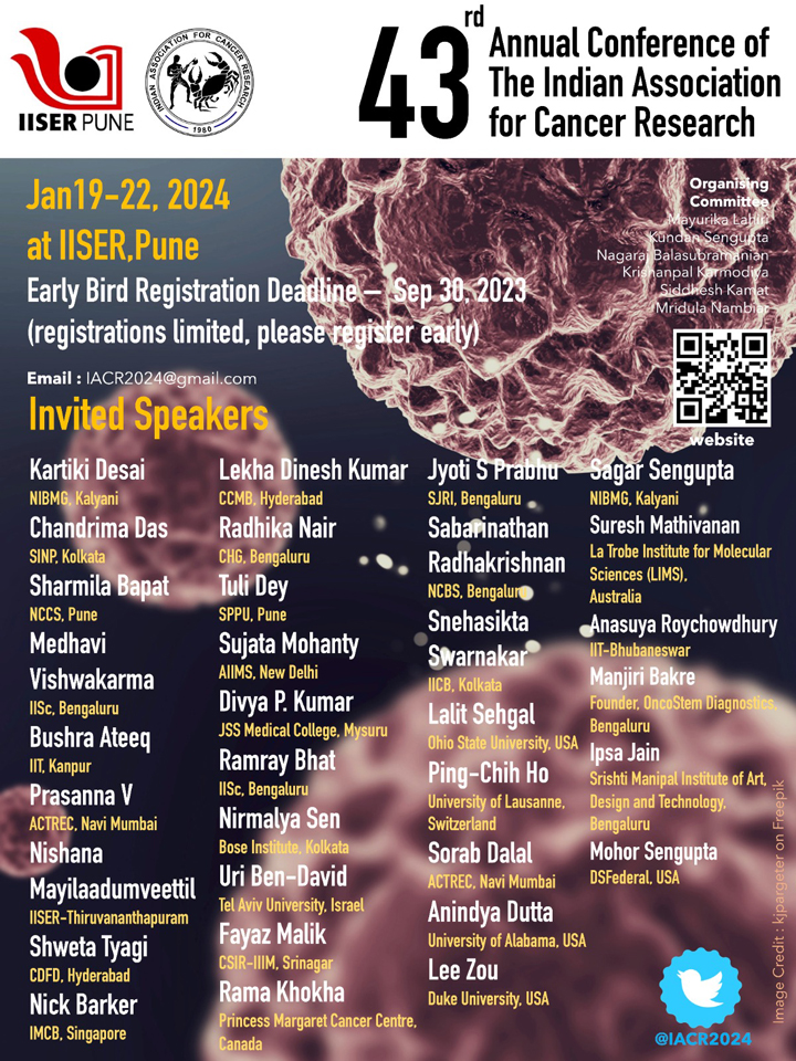 Flyer on the conference with list of invited speakers