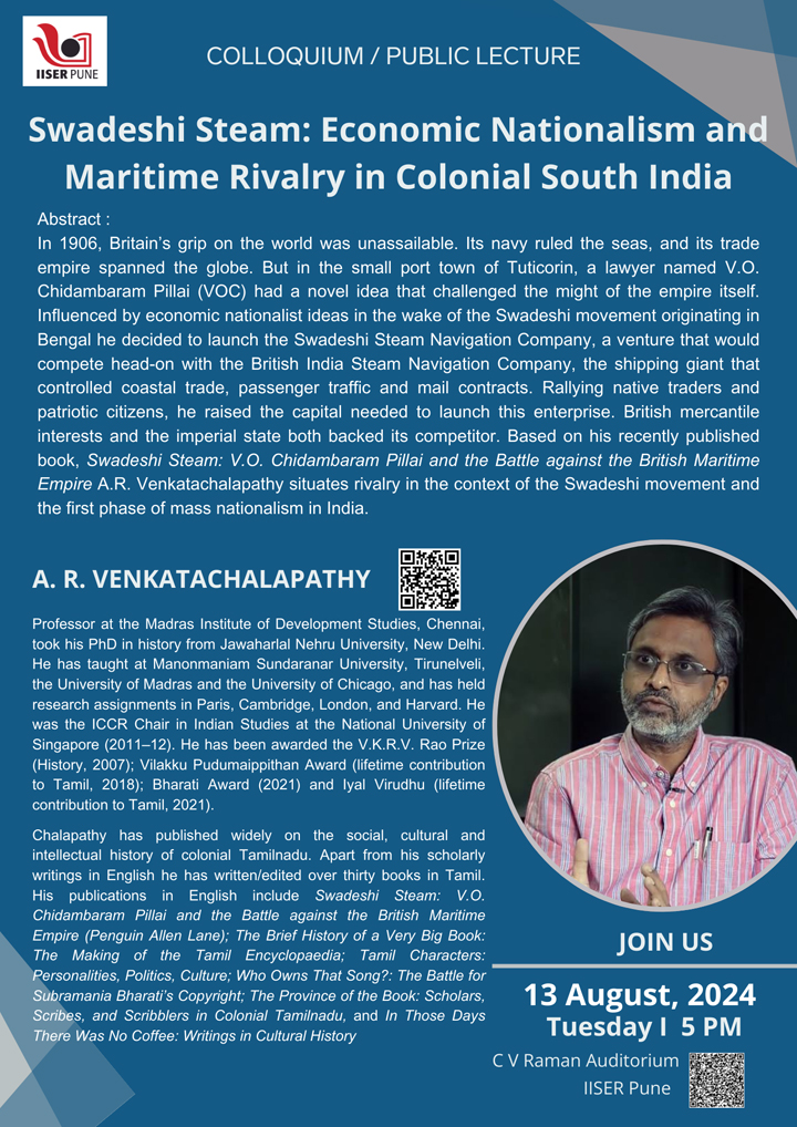 Swadeshi Steam: Economic Nationalism and Maritime Rivalry in Colonial South India