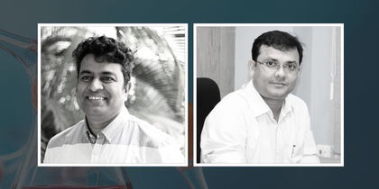 Photos of Prof. Nirmalya Ballav and Prof. Sujit Ghosh